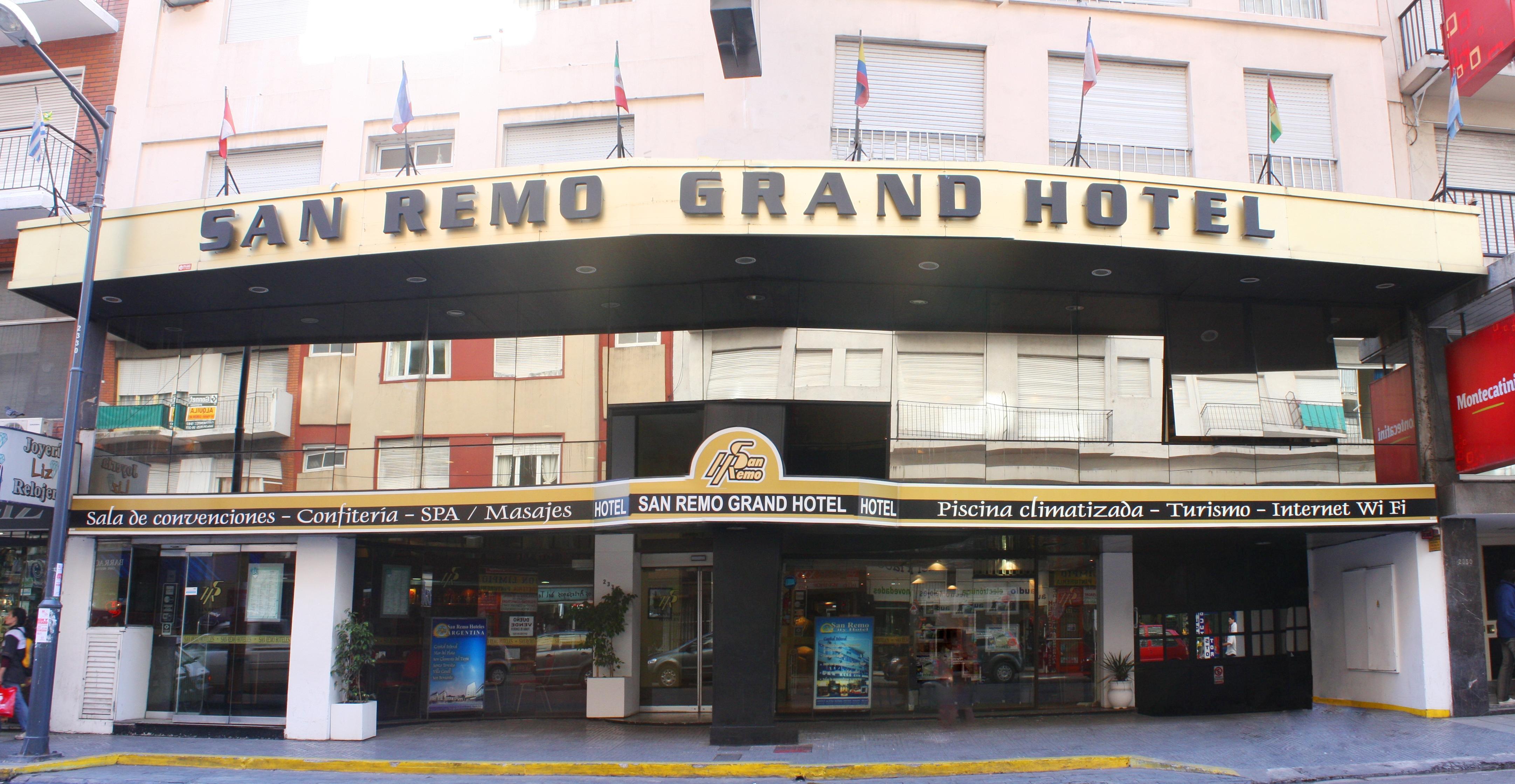 San Remo Grand Hotel Mar del Plata Exteriör bild